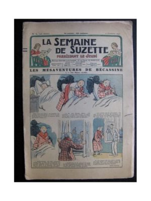 La Semaine de Suzette 34e année n°1 (1937) – Les mésaventures de Bécassine (Bleuette)
