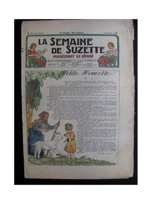 La Semaine de Suzette 34e année n°7 (1938) – Petite picette (Bleuette)