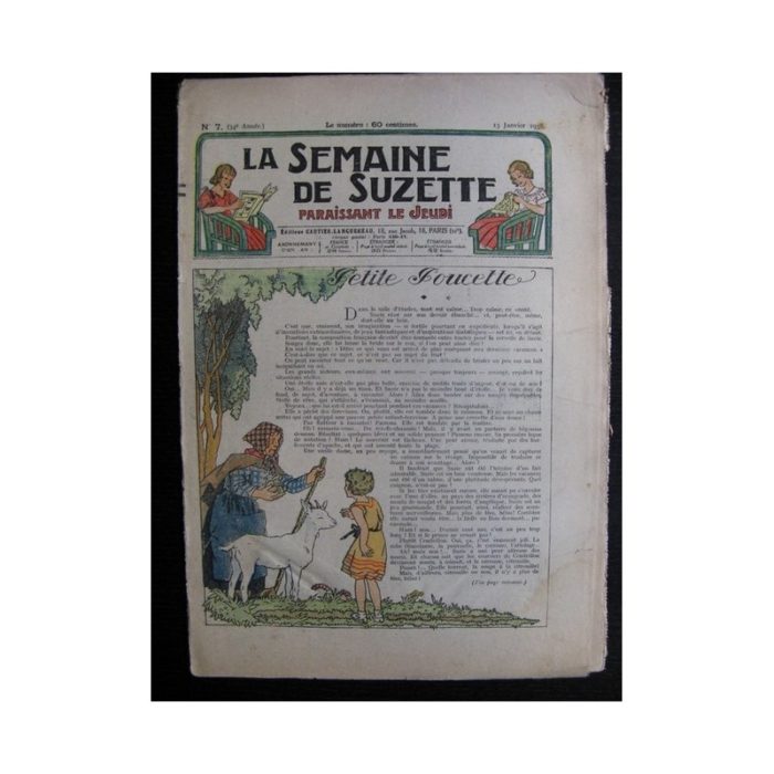 La Semaine de Suzette 34e année n°7 (1938) - Petite picette (Bleuette)