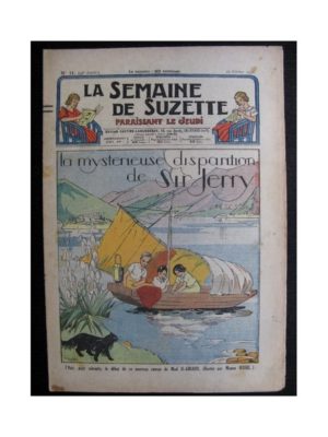 La Semaine de Suzette 34e année n°11 (1938) – La mystérieuse disparition de Sir Jerry (Bleuette)