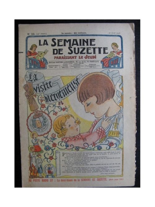 La Semaine de Suzette 34e année n°22 (1938) – La visite merveilleuse