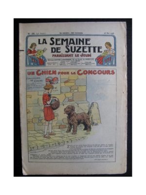 La Semaine de Suzette 34e année n°26 (1938) – Un chien pour le concours (Bleuette)