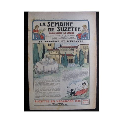 La Semaine de Suzette 34e année n°28 (1938) – La bergère et l’infante
