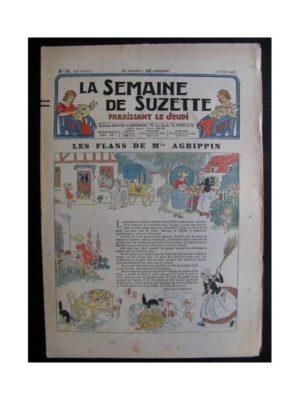La Semaine de Suzette 34e année n°31 (1938) – Les flans de Mlle Agripin