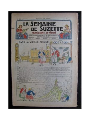 La Semaine de Suzette 34e année n°32 (1938) – Dans la vieille cuisine (Bleuette – Bambino)