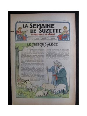 La Semaine de Suzette 34e année n°34 (1938) – Le trésor d’Alibée