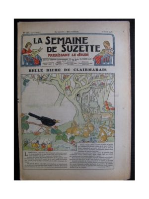 La Semaine de Suzette 34e année n°37 (1938) – Belle biche de Clairmarais
