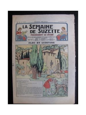 La Semaine de Suzette 35e année n°3 (1938) – Floc et Ludivine (Bleuette)
