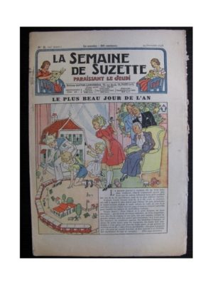 La Semaine de Suzette 35e année n°5 (1938) – Le plus beau jour de l’An (Bleuette)