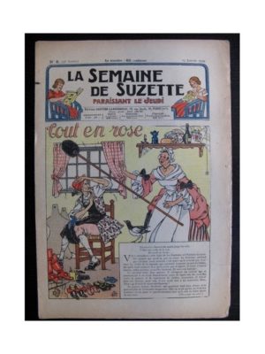 La Semaine de Suzette 35e année n°8 (1939) – Tout en rose (Bleuette)