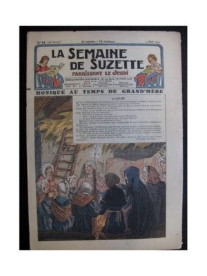 La Semaine de Suzette 35e année n°14 (1939) – Monique au temps de grand-mère