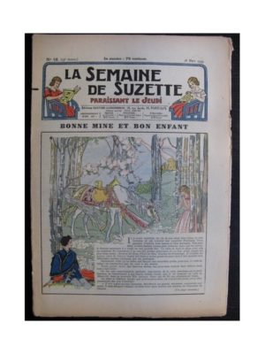 La Semaine de Suzette 35e année n°16 (1939) – Bonne mine et bon enfant