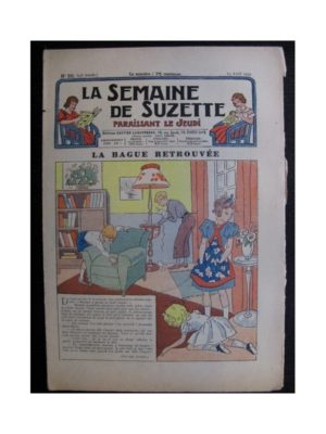 La Semaine de Suzette 35e année n°20 (1939) – La bague retrouvée