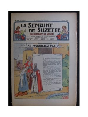 La Semaine de Suzette 35e année n°26 (1939) – Ne m’oubliez pas