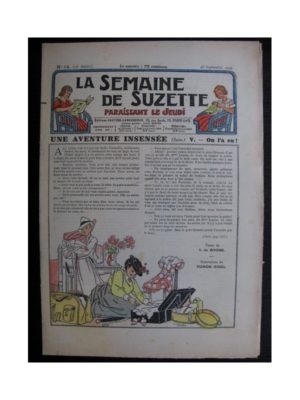 La Semaine de Suzette 35e année n°44 (1939) – Une aventure insensée – On l’a eu