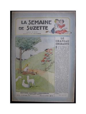 La Semaine de Suzette 37e année n°11 (1946) le chapeau enchanté