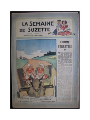 La Semaine de Suzette 37e année n°16 (1946) Comme perrette