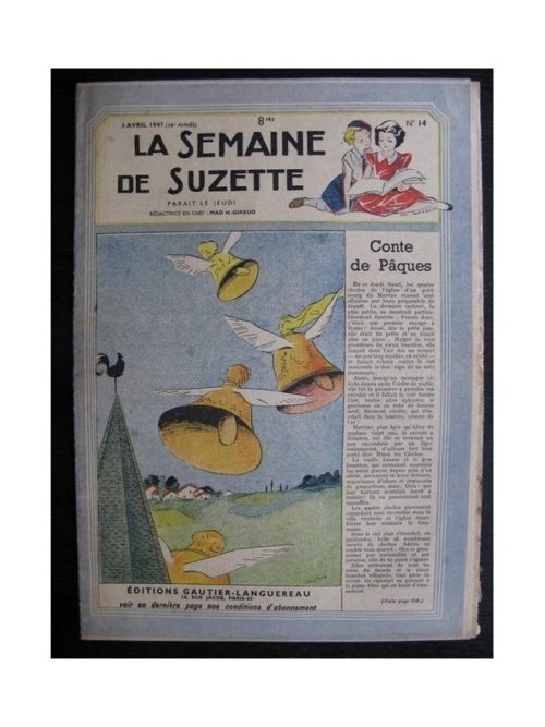 La Semaine de Suzette 38e année n°14 (1947) Conte de Pâques