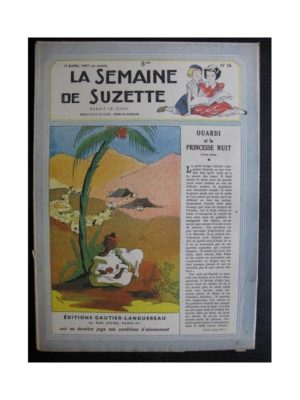 La Semaine de Suzette 38e année n°16 (1947) Ouardi et la princesse Nuit (Bleuette)