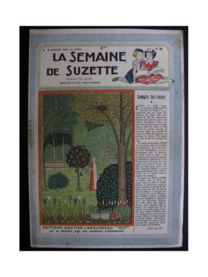 La Semaine de Suzette 38e année n°28 (1947) Compte tes roses