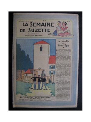 La Semaine de Suzette 38e année n°32 (1947) Le moulin des trois épis