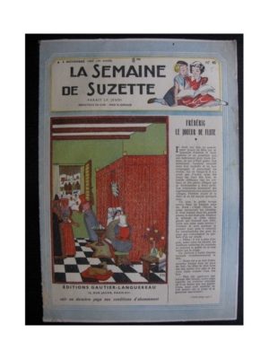 La Semaine de Suzette 38e année n°45 (1947) frédéric le joueur de flute (Bleuette)
