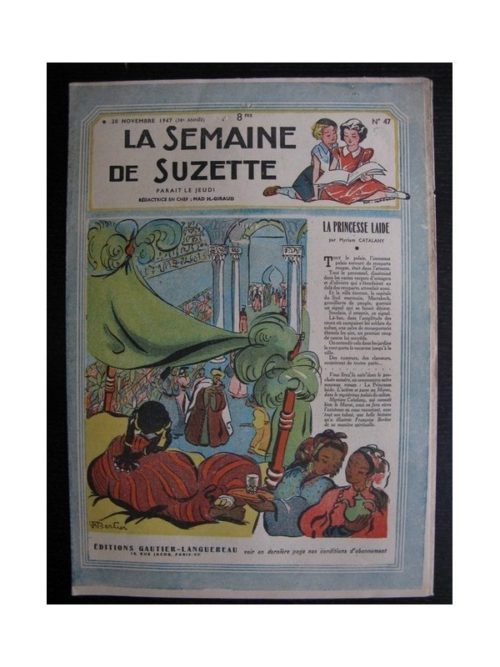La Semaine de Suzette 38e année n°47 (1947) La princesse laide