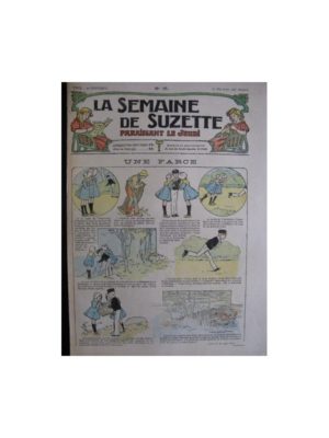 La semaine de Suzette 13e année n°16 (1917) Une farce (Bleuette)