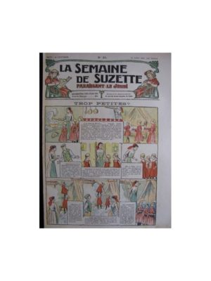La semaine de Suzette 13e année n°24 (1917) Trop petites?
