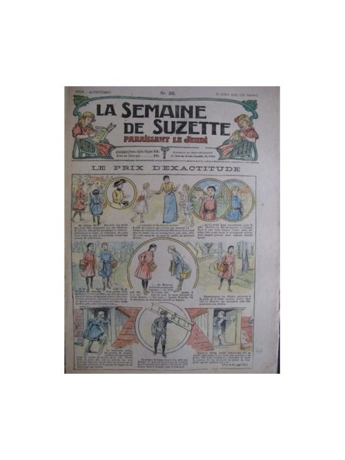 La semaine de Suzette 13e année n°26 (1917) Le prix d’exactitude