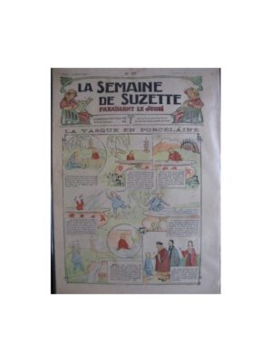 La semaine de Suzette 13e année n°27 (1917) La vasque en porcelaine (Bleuette)
