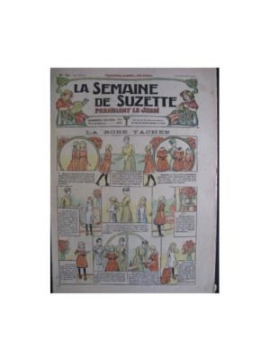 La semaine de Suzette 13e année n°33 (1917) La robe tachée