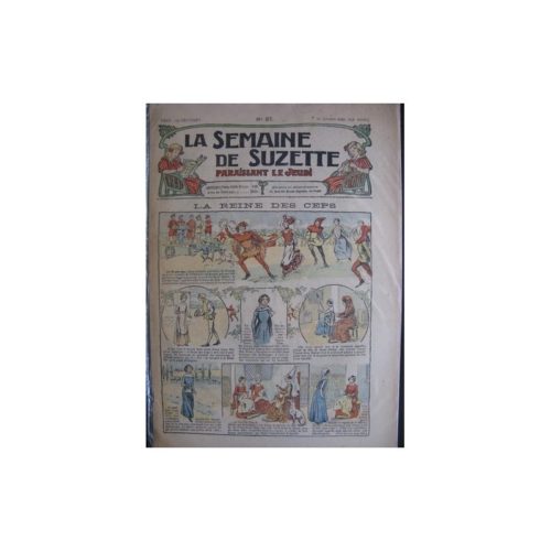La semaine de Suzette 13e année n°37 (1917) La reine des ceps (Bleuette)