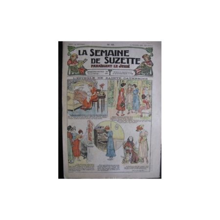 La semaine de Suzette 13e année n°43 (1917) L'épingle de Sainte Catherine (Bleuette)