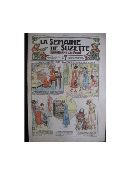 La semaine de Suzette 13e année n°43 (1917) L’épingle de Sainte Catherine (Bleuette)