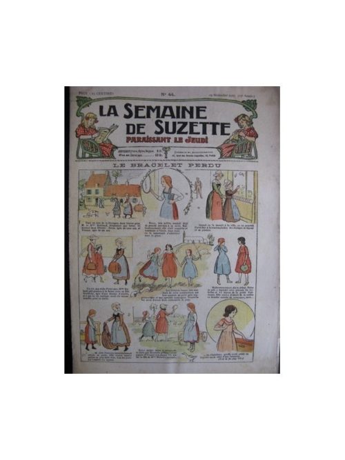 La semaine de Suzette 13e année n°44 (1917) Le bracelet perdu