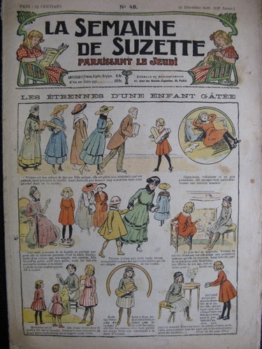 La semaine de Suzette 13e année n°48 (1917) Les étrennes d'une enfant gâtée