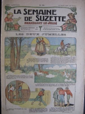La semaine de Suzette 13e année n°51 (1918) les deux jumelles