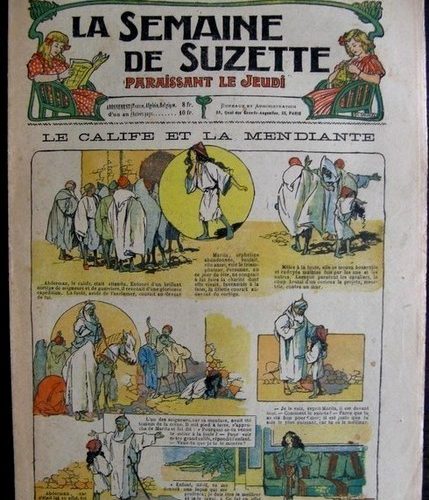 La semaine de Suzette 14e année n°6 (1918) Le calife et la mendiante (Bleuette)