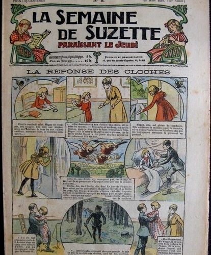 La semaine de Suzette 14e année n°8 (1918) La réponse des cloches