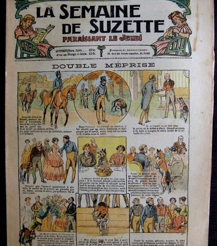 La Semaine de Suzette 14e année n°21 (1918) – Double méprise (Bleuette)