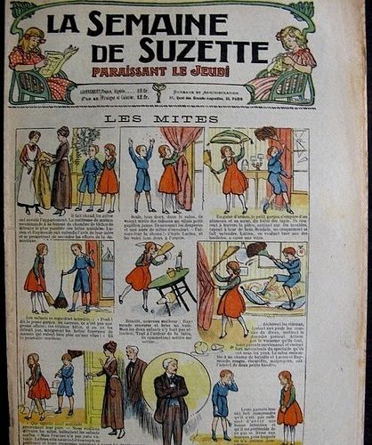 La Semaine de Suzette 14e année n°28 (1918) – Les mites