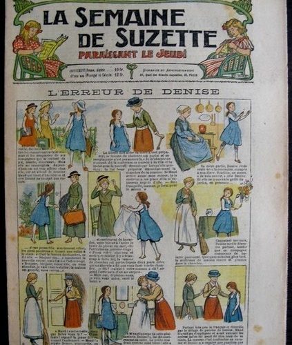 La Semaine de Suzette 14e année n°36 (1918) – L’erreur de Denise