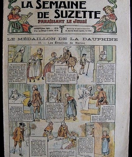 La Semaine de Suzette 14e année n°48 (1919) – Le médaillon de la Dauphine