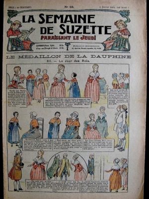 La Semaine de Suzette 14e année n°49 (1919) – Le médaillon de la Dauphine (Bleuette)