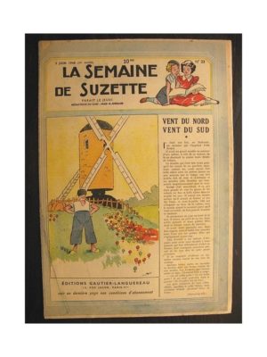 La semaine de Suzette 39e année n°23 (1948) Vent du nord vent du sud