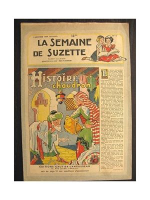 La semaine de Suzette 40e année n°1 (1949) Histoire d’un chaudron