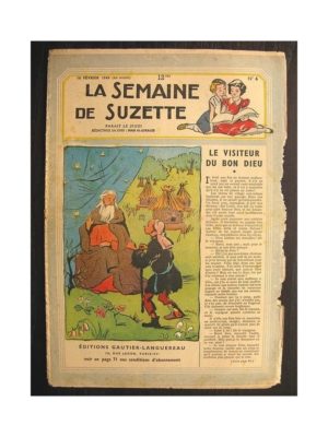 La semaine de Suzette 40e année n°6 (1949) Le visiteur du Bon Dieu