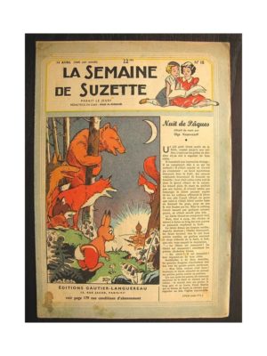 La semaine de Suzette 40e année n°15 (1949) Nuit de Pâques
