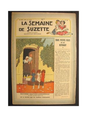 La semaine de Suzette 40e année n°21 (1949) Trois petites filles et un revenant